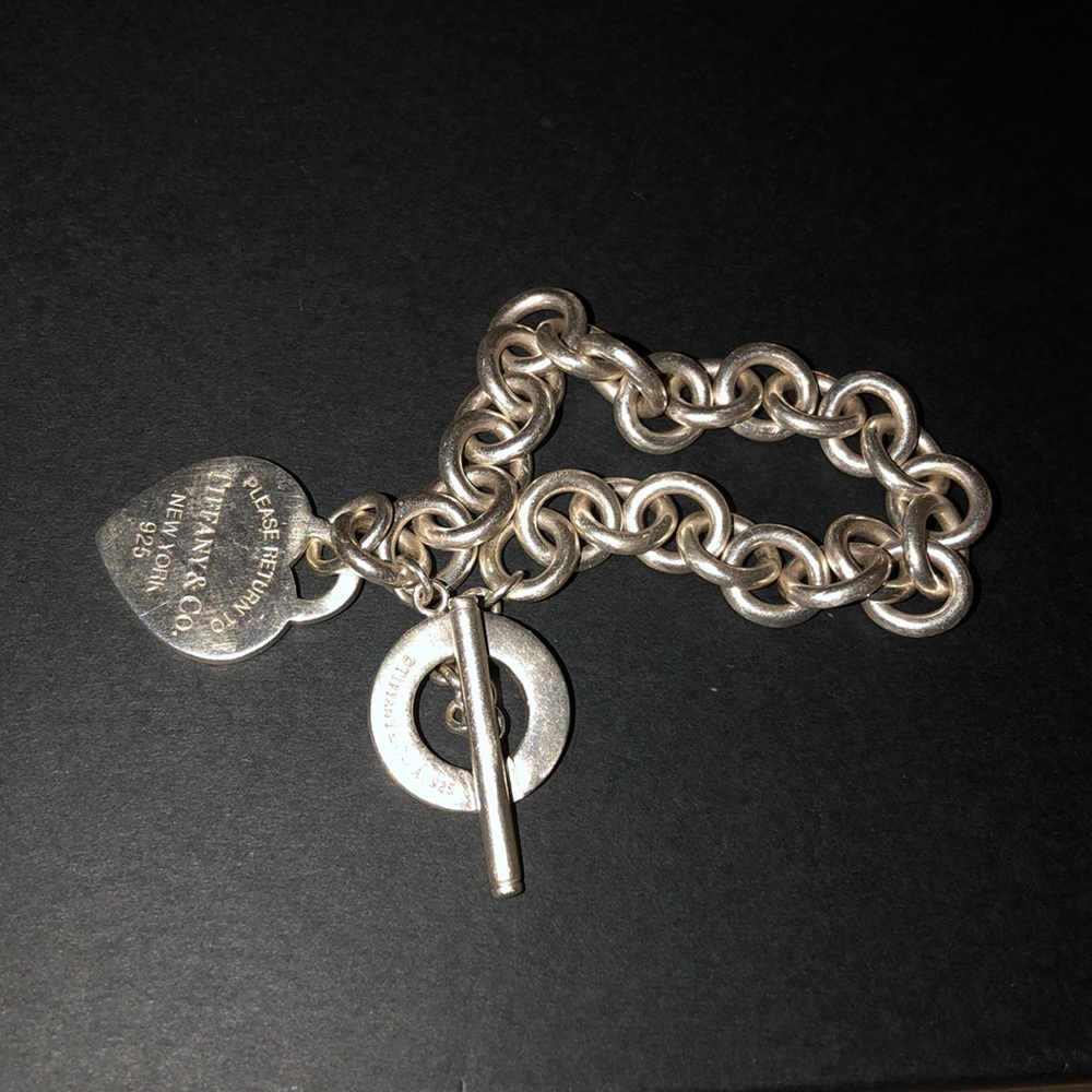Tiffany and Co. classic Return to Tiffany bracelet.